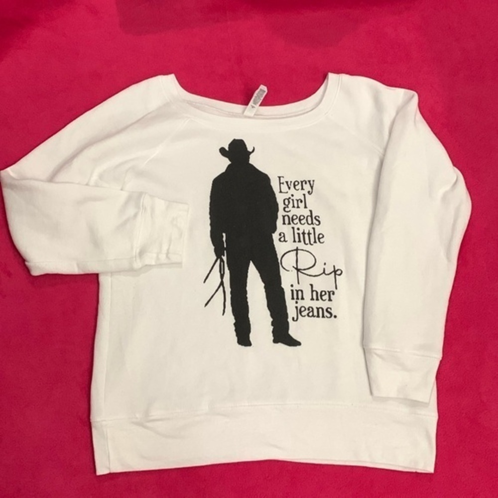 4/$20✨Bella + Canvas Fleece Collection 'Every girl needs a little Rip jeans'